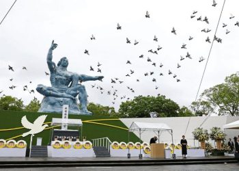 Nagasaki mayor issues chilling warning on 80th anniversary of atomic bombing
