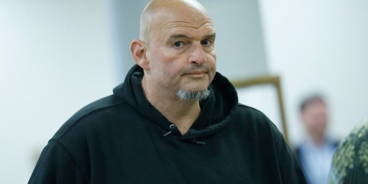 Ardently pro-Israel Dem Sen. John Fetterman congratulates Trump for ‘historic peace plan’